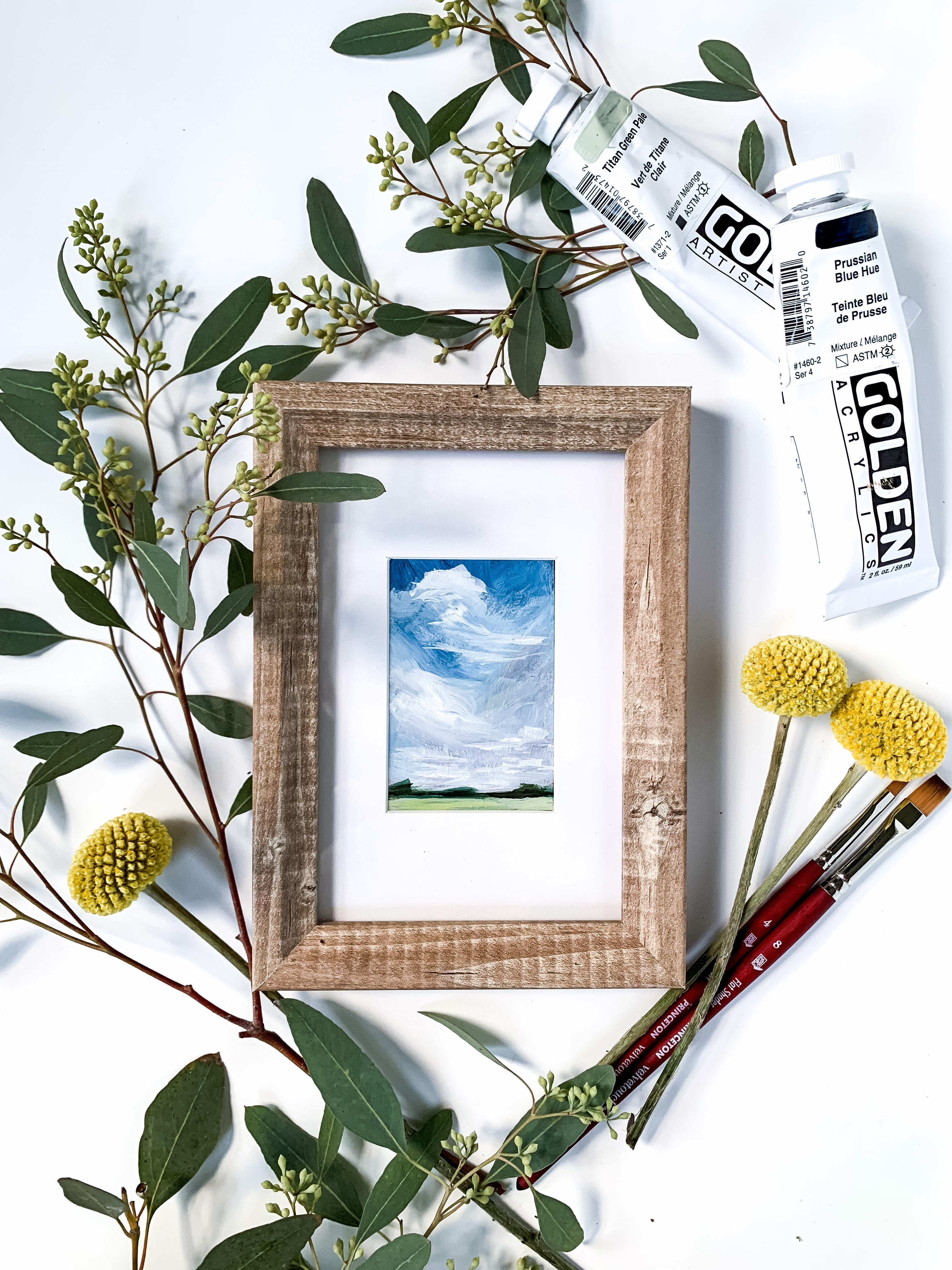 Framed Mini Landscape