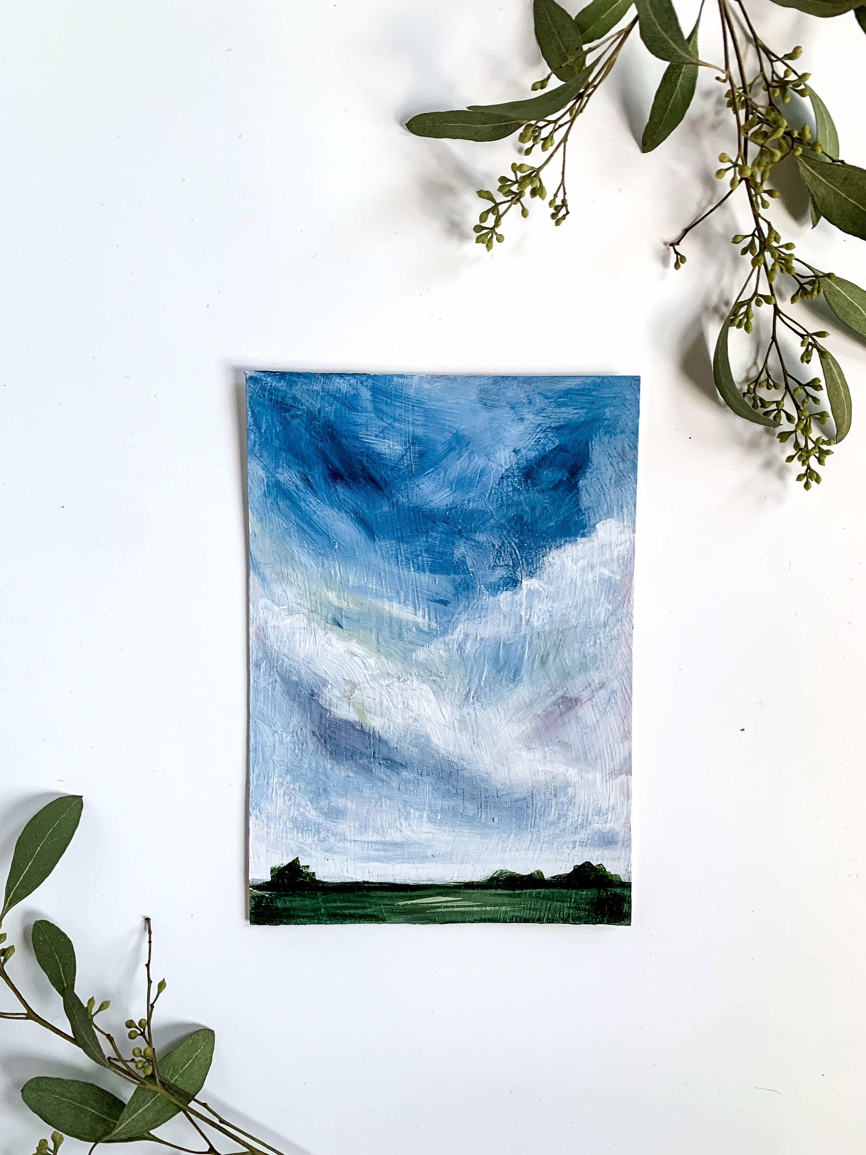 acrylic landscape painting