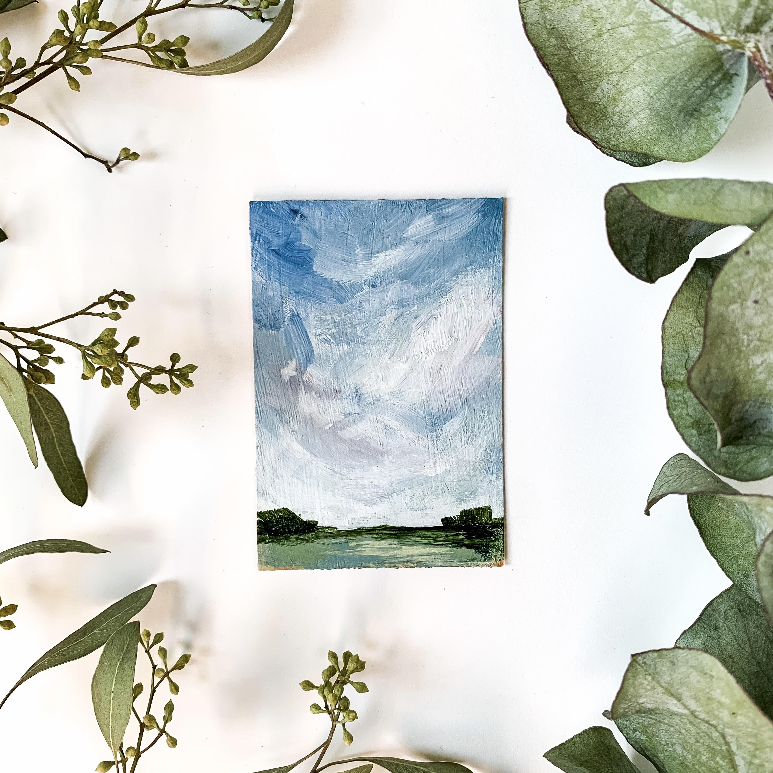 Mini Acrylic Landscape painting