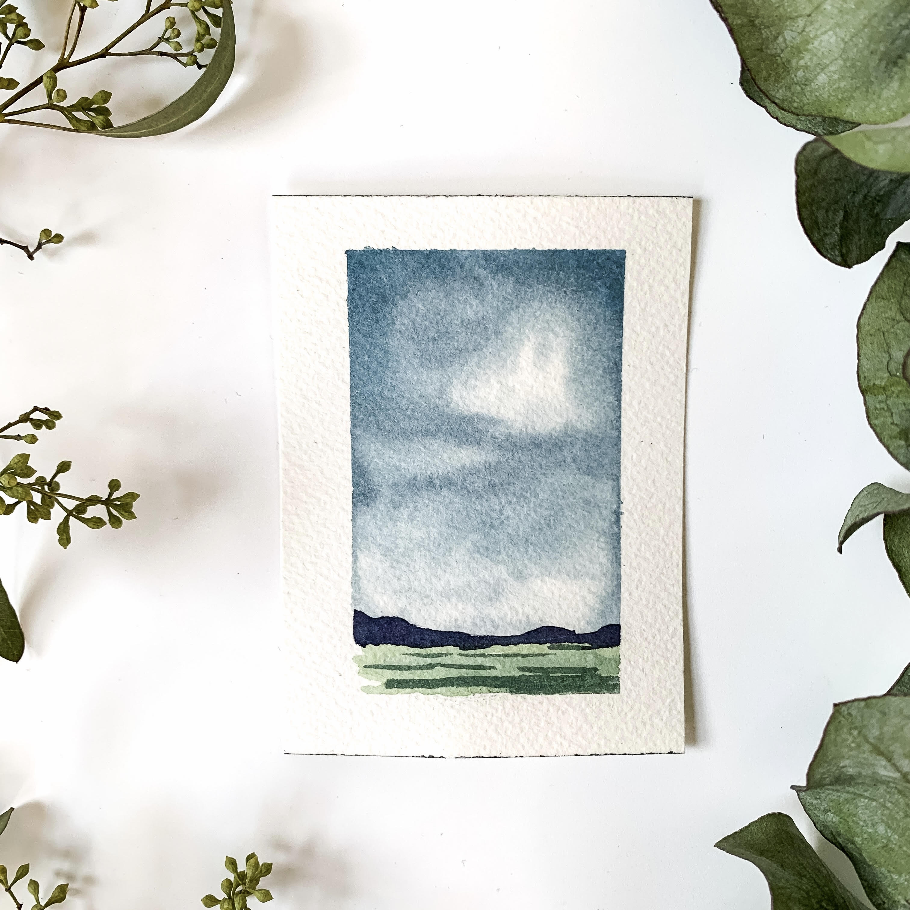 Watercolor Landscape painting
