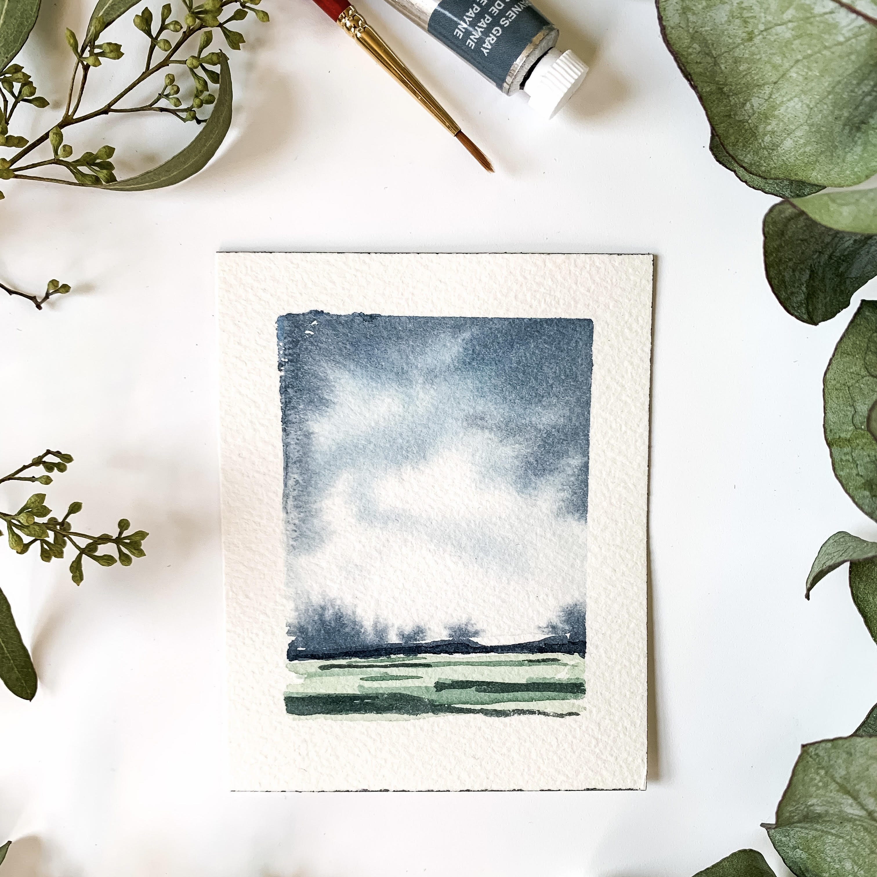 Watercolor Landscape painting