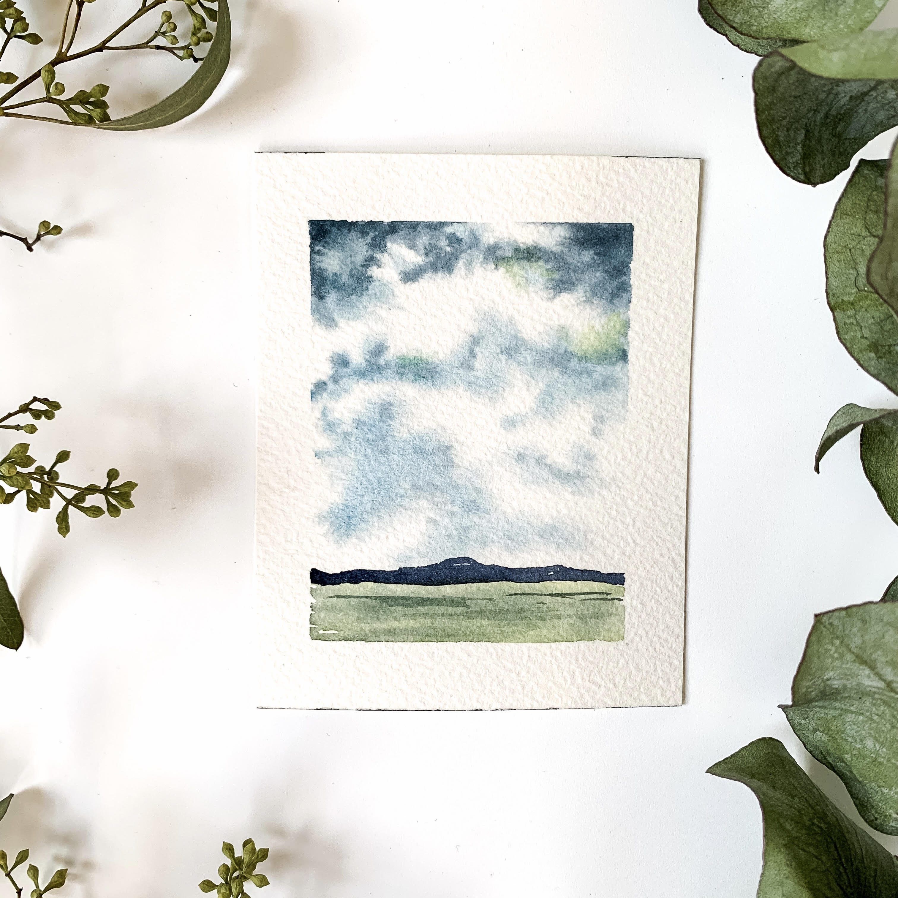 Watercolor Landscape painting