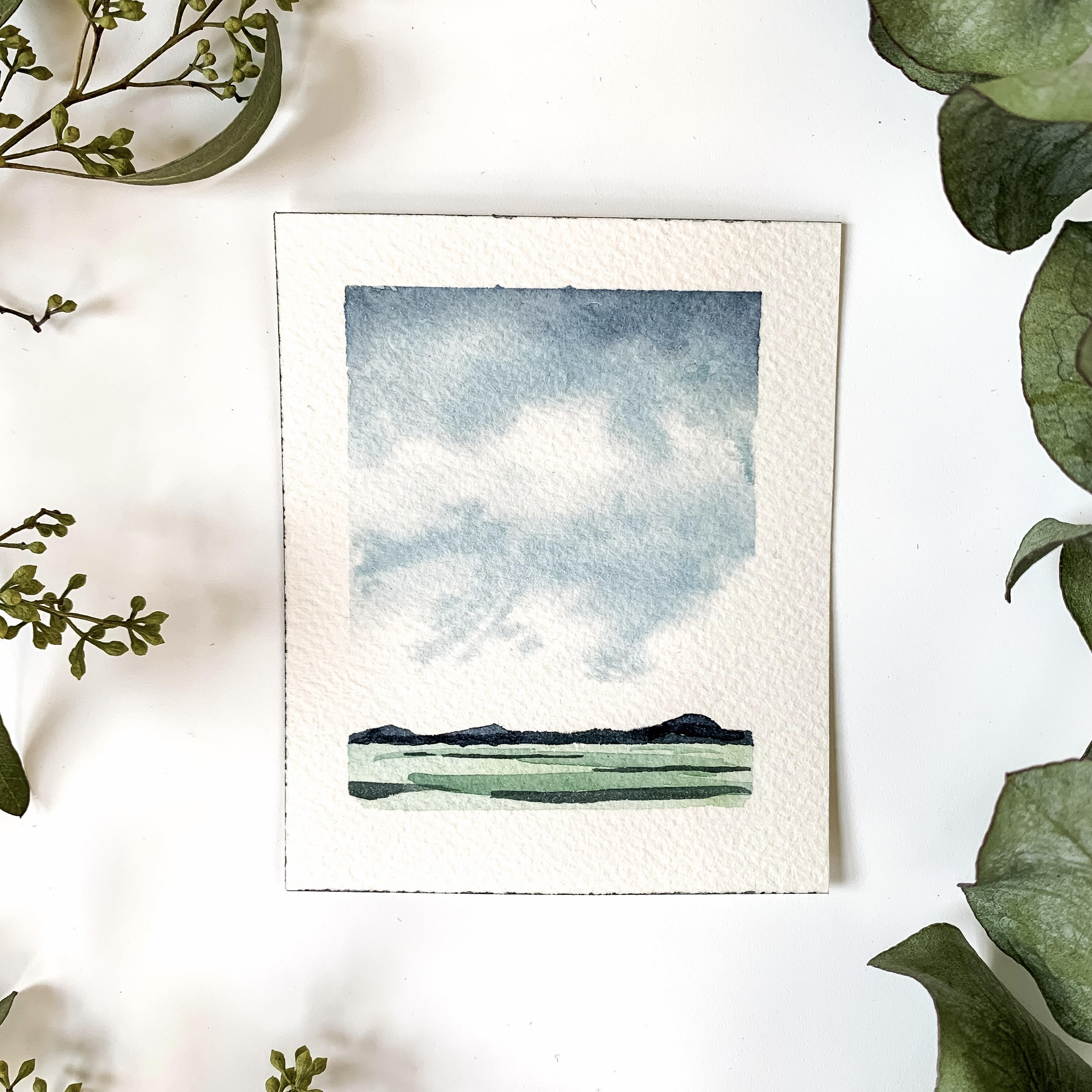 Watercolor Landscape painting
